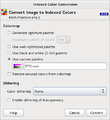 GIMP indexed color conversion window.png